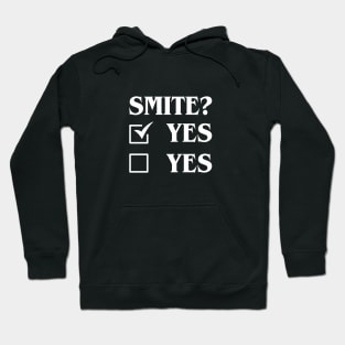 Smite Definitely Yes Paladin Funny Tabletop Meme Hoodie